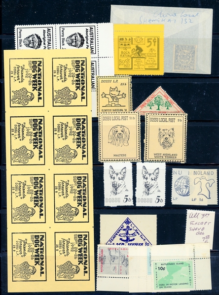 Carrier's, Local and Express Stamp Mint And Used Accumulation (Est $750-950)