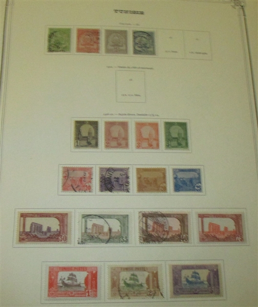 Tunisia Mint and Used Collection in a Specialty Album (Est $250-350)
