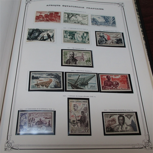Early to Mid 20th Century African French Colony Collections Grouping (Est $400-500)