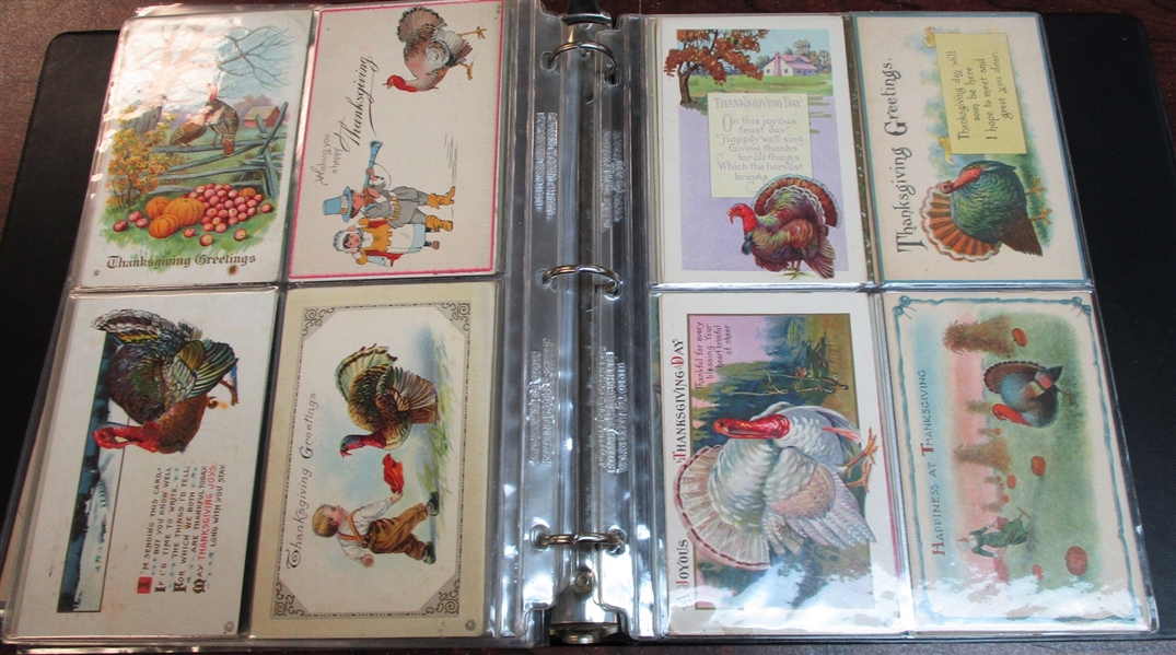 Vintage Holiday Postcard Lot (Est $75-150)