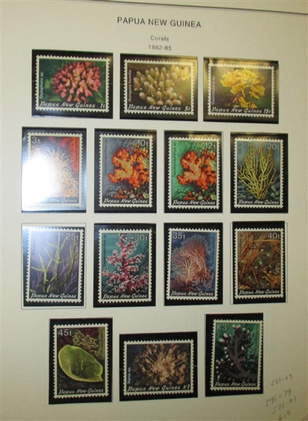 Nice Mounted Papua New Guinea Collection in Binder (Est $50-100)