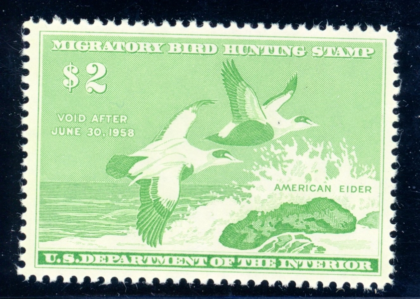 USA Scott RW24 MNH F-VF,  1957 Duck Stamp (SCV $85)