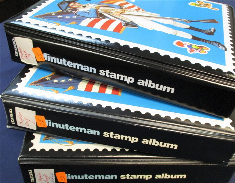 3 Volume Mint USA Collection in Minuteman Albums to 2007 (Est $1000-1500)