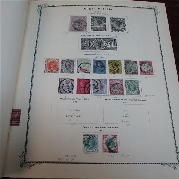 British Colonies Collection in Scott Specialty Album (Est $250-350)