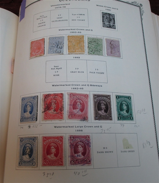 British Colonies Collection in Scott Specialty Album (Est $250-350)