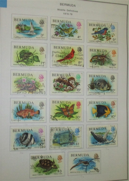 Nice Bermuda Collection on Pages  to 1990's (Est $800-1000)