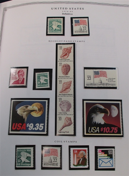 USA Mostly Mint Collection to 2007 with Back of the Book (Est $1800-2500)