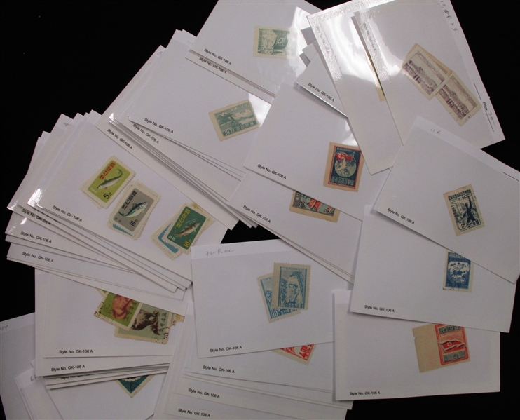 North Korea Accumulation of Mostly Mint Stamps, Souvenir Sheets (Est $200-300)