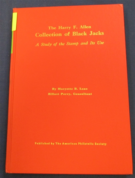 The Harry F. Allen Collection of Black Jacks - by Maryette B. Lane, Hardcover (1969)