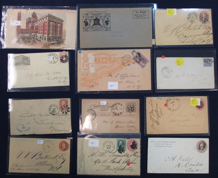 USA 19th/Early 20th Century Cover Lot  (Est $300-400)