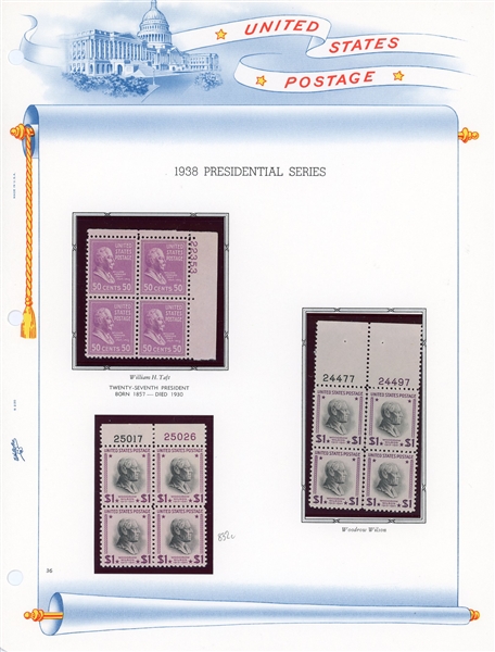 USA Scott 804-834 Complete Set of MNH Plate Blocks (SCV $670.95)