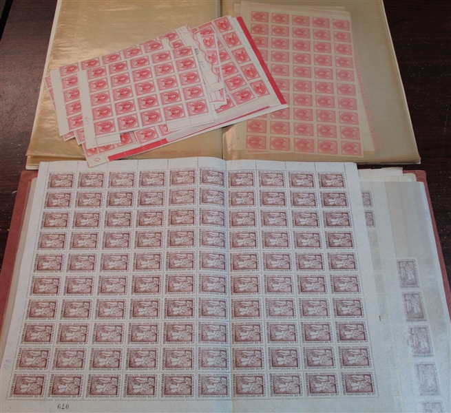 Argentina Wholesale Lot - Mostly Sheets and Multiples (Est $50-100)