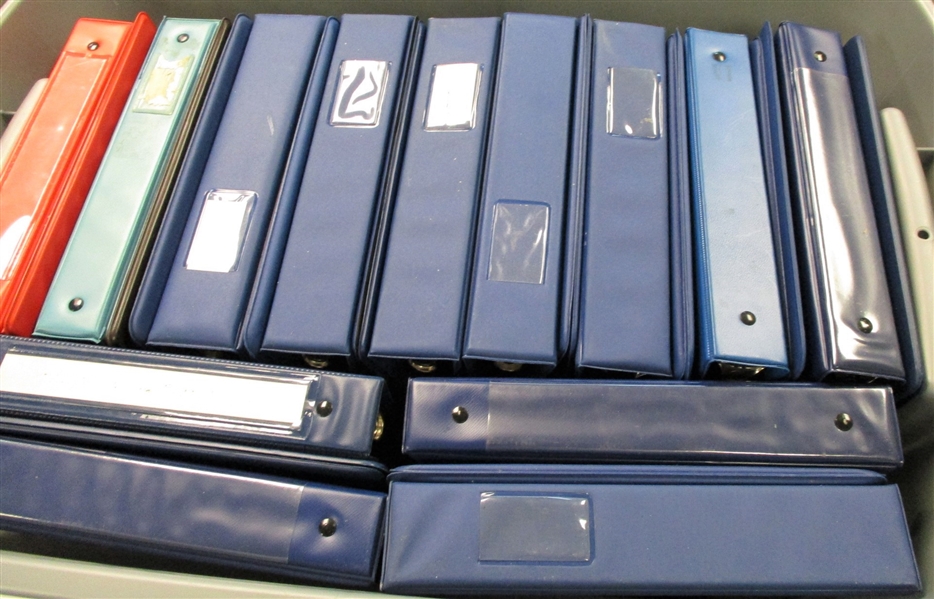 50 Binders, All 6x9, 3 Ring - OFFICE PICKUP ONLY