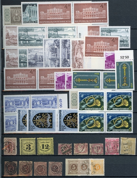 Foreign Mint and Used in 16 Page Stockbook (Est $400-600)