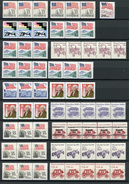 US Mint and Used Lot in a Stockbook (Est $175-250)
