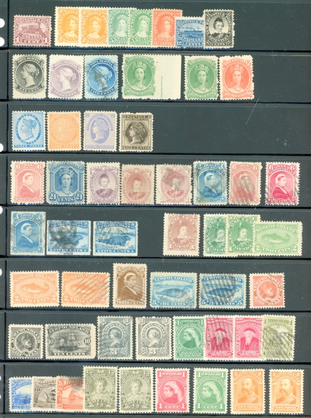 Canadian Provinces Accumulation of Mint/Used Stamps (SCV $2040)