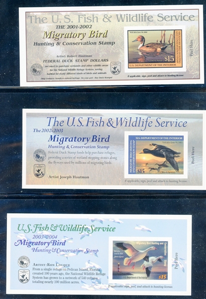 Federal Duck All Different MNH Lot - Face $442.50