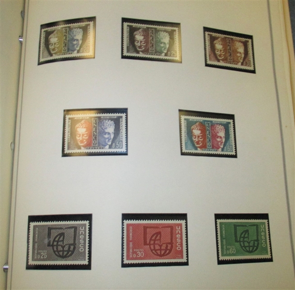 United Nations Mint Collection to Mid-1970's in Harris Album (Est $100-200)