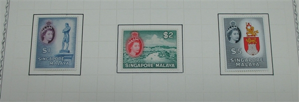 Malaya and States Mint Collection 1953-1960's  (SCV $929)
