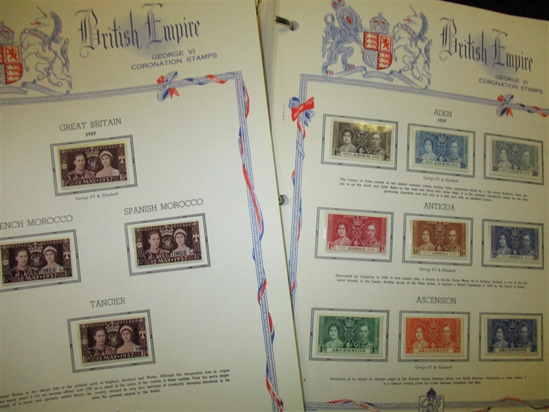 British Omnibus Mint Sets on Stockpages (Est $100-150)