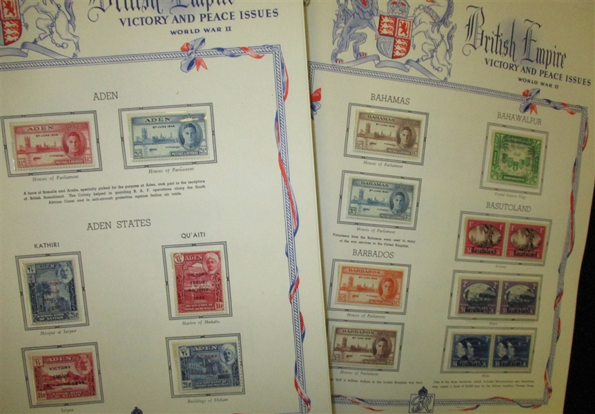 British Omnibus Mint Sets on Stockpages (Est $100-150)