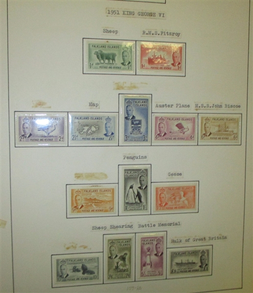 Falkland Islands Mint Collection//Accumulation 1938-2008 (Est $800-1000)