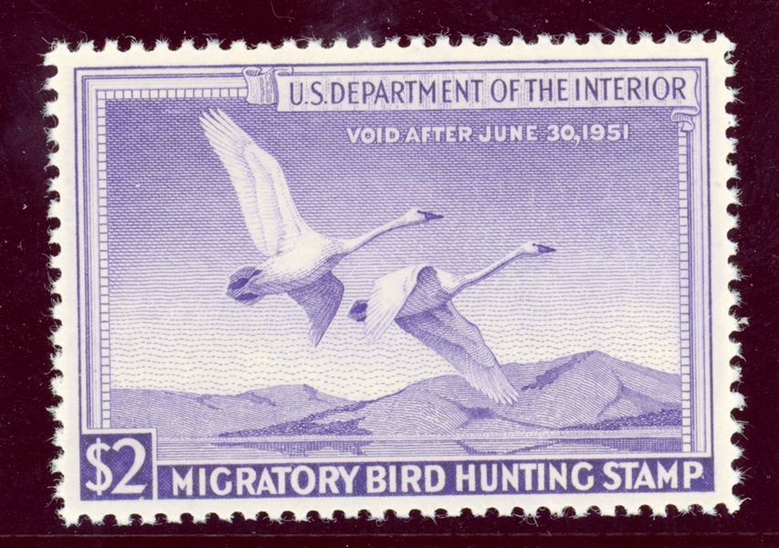 USA Scott RW22 MNH VF, 1955 Duck Stamp (SCV $85)