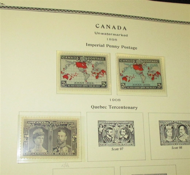 Canada and Provinces Mint Collection in Scott Specialty Album to 1994 (Est $400-600) 