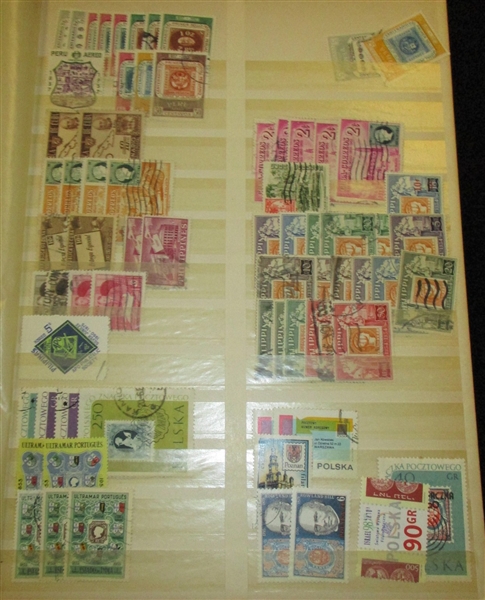 Stamp on Stamp Topical Lot in Stockbook (Est $50-100)