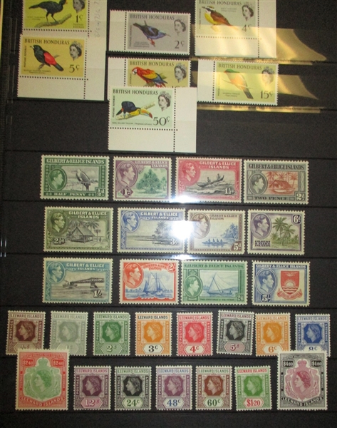 British Mint Sets in a Large Stockbook (Est $400-600)