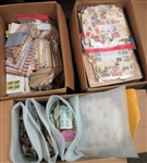 Fire Sale - 3 Boxes of Stamps, Covers, Postage - OFFICE PICK UP ONLY!