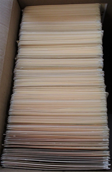 Carton Holding Couple 100 Manila Stockpages Loaded with 1000's (Est $500-600)