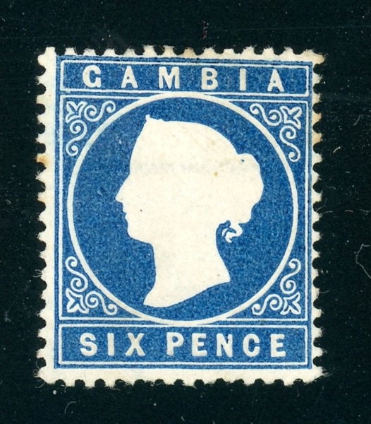 Gambia Scott 10a MH Fine - Panel Sloping Variety (SCV $375)
