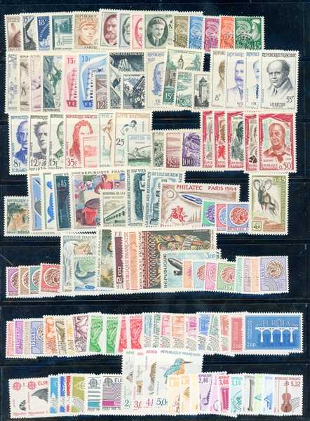 France All Different Mint into the 1990's (SCV $2155)