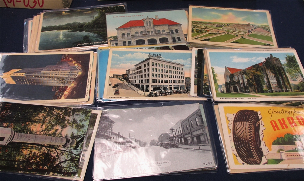 Postcards of 20th Century Ohio Cities and Towns (Est $125-150)
