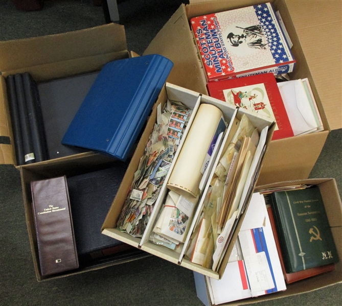 5 Boxes of USA and Foreign - Last Minute Consignment! OFFICE PICKUP ONLY!
