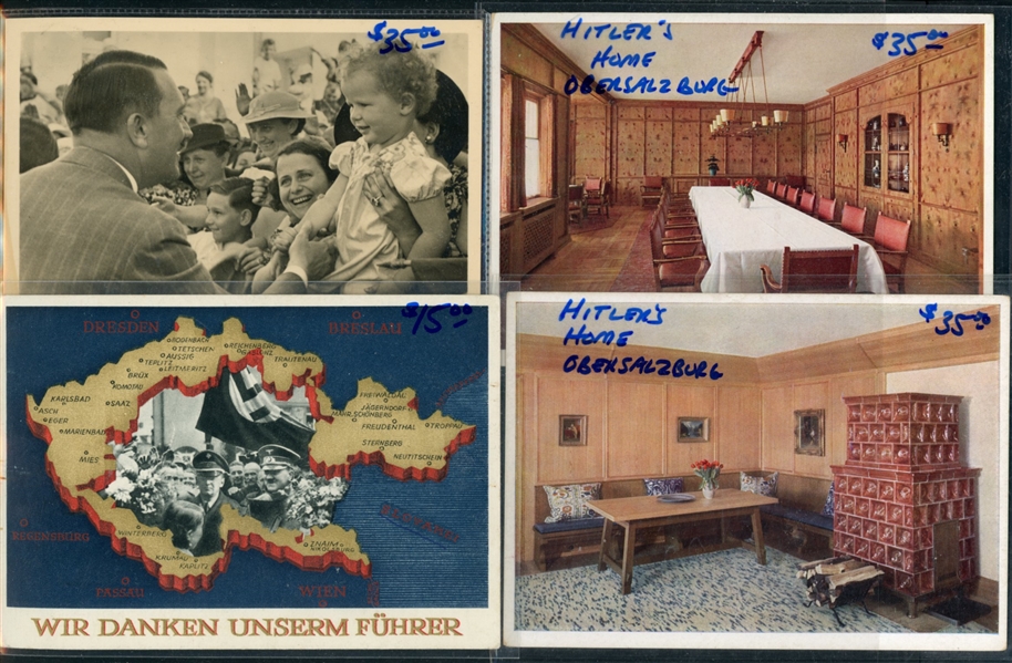 German 3rd Reich Propaganda Postcards (Est $200-275)