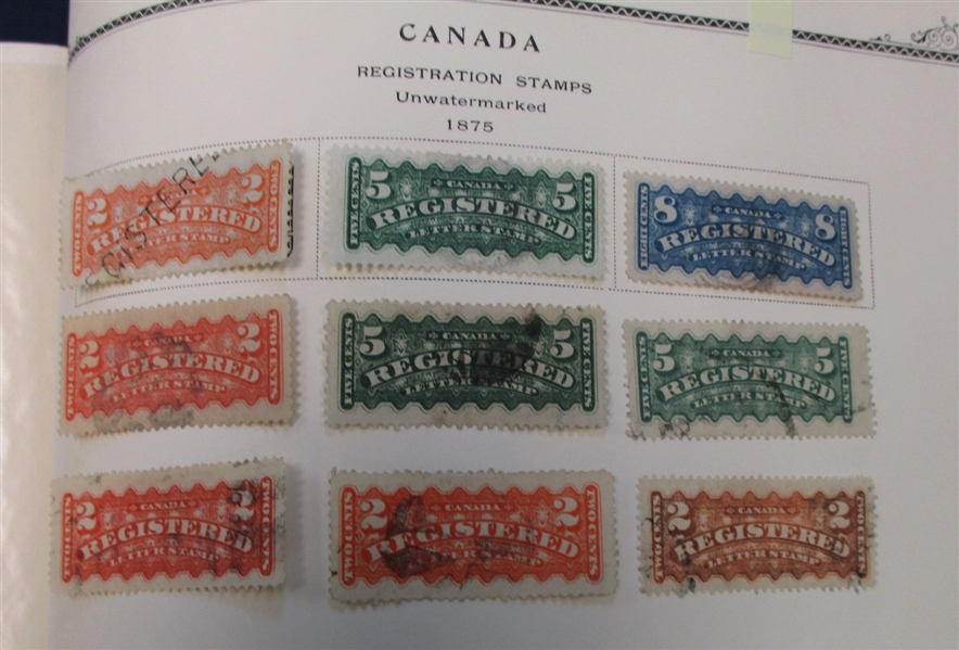 Canada Used Collection in Scott Specialty Album to 1980's (Est $1000-1500)