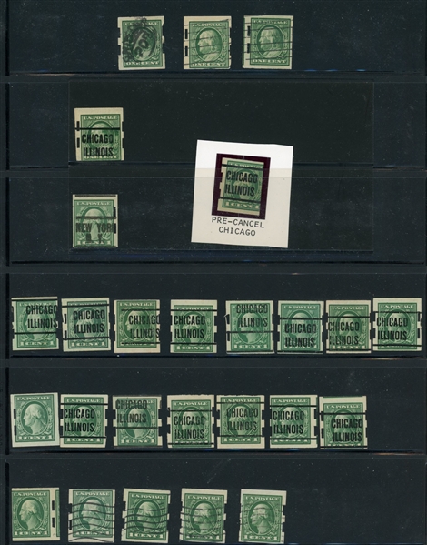 USA Vending Machine Perforation Large Mint/Used Accumulation (Est $400-600)