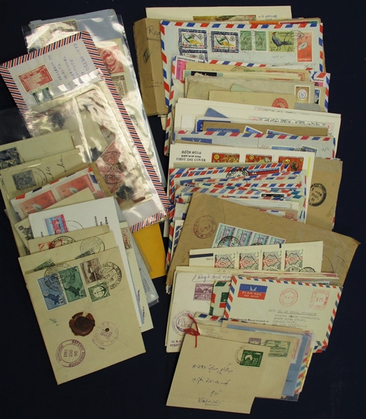 Asia Cover/Card Postal History Accumulation (Est $120-180)