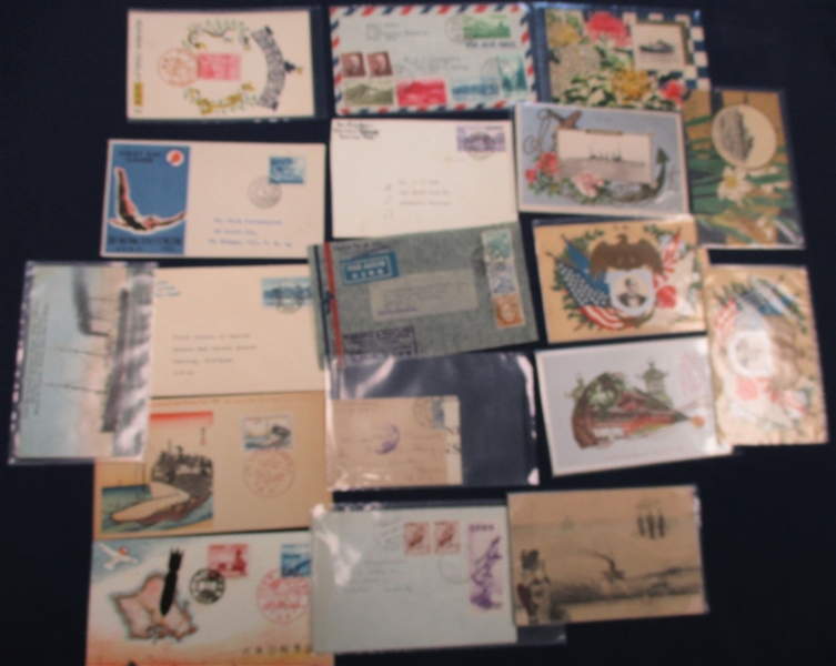 Japan Shoebox Filled with Covers/Cards (Est $175-250)