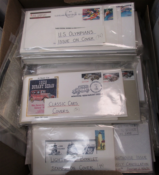 2 Banker Boxes with USA Covers - OFFICE PICKUP ONLY!