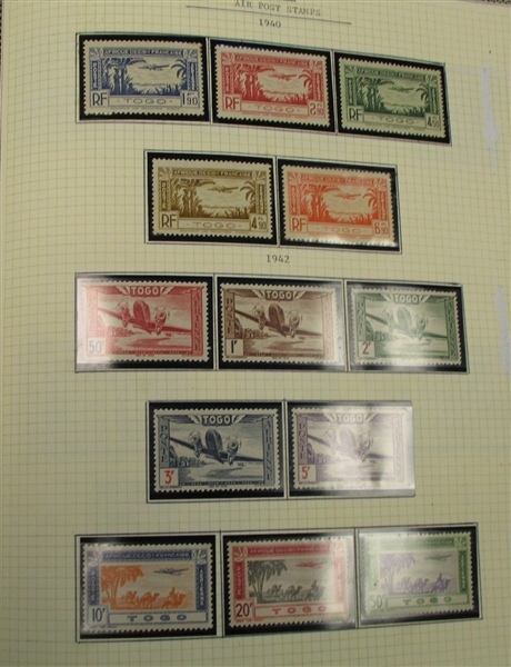 Togo Collection Mostly Post Independence (Est $100-200)