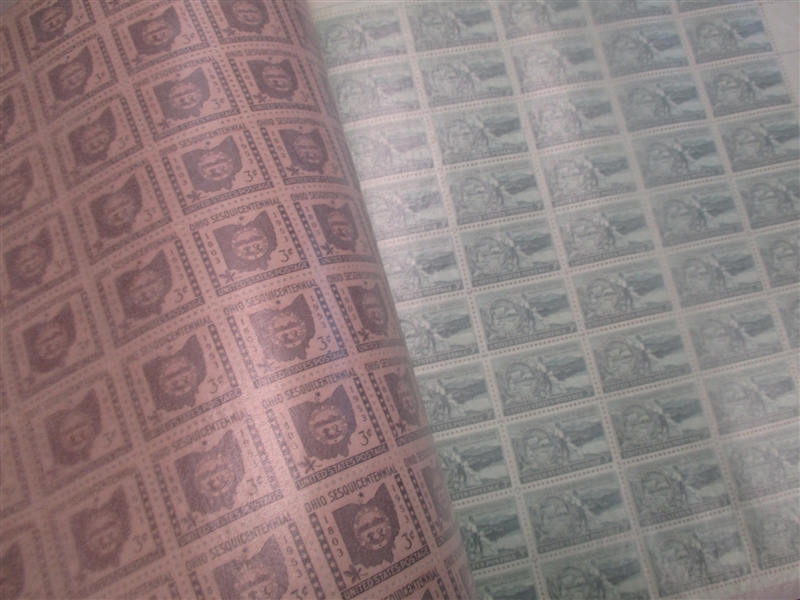 USA Mint Sheets – 1940’s-1950s (Face $97)