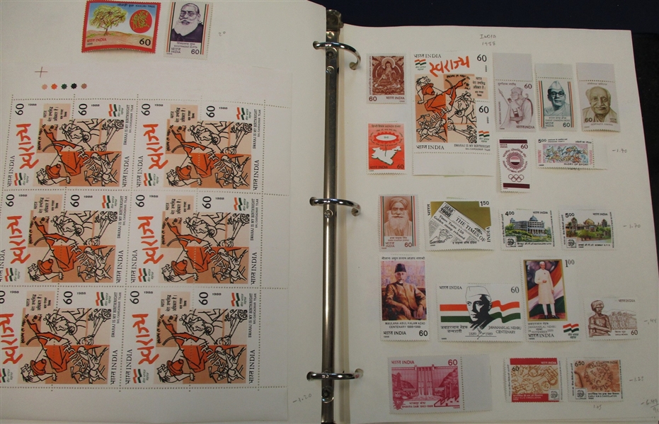 British A to India Collection (Est $300-500)
