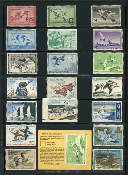 USA Used Duck Stamp Accumulation (Est $40-60)