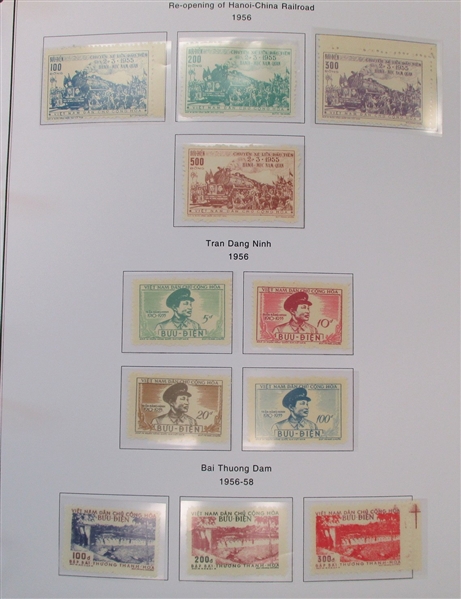 North Vietnam Collection 1946-1966 Mostly Unused (Est $350-500)