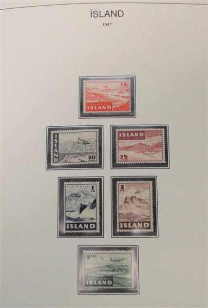 Iceland Mostly Mint Collection 1944-1997 (SCV $2210)