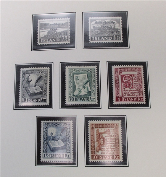 Iceland Mostly Mint Collection 1944-1997 (SCV $2210)