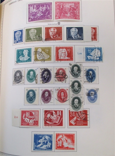 German Democratic Republic Almost Complete Collection (Est $400-600)